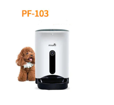 Smart Pet Feeder with Camera for Dogs and Cats