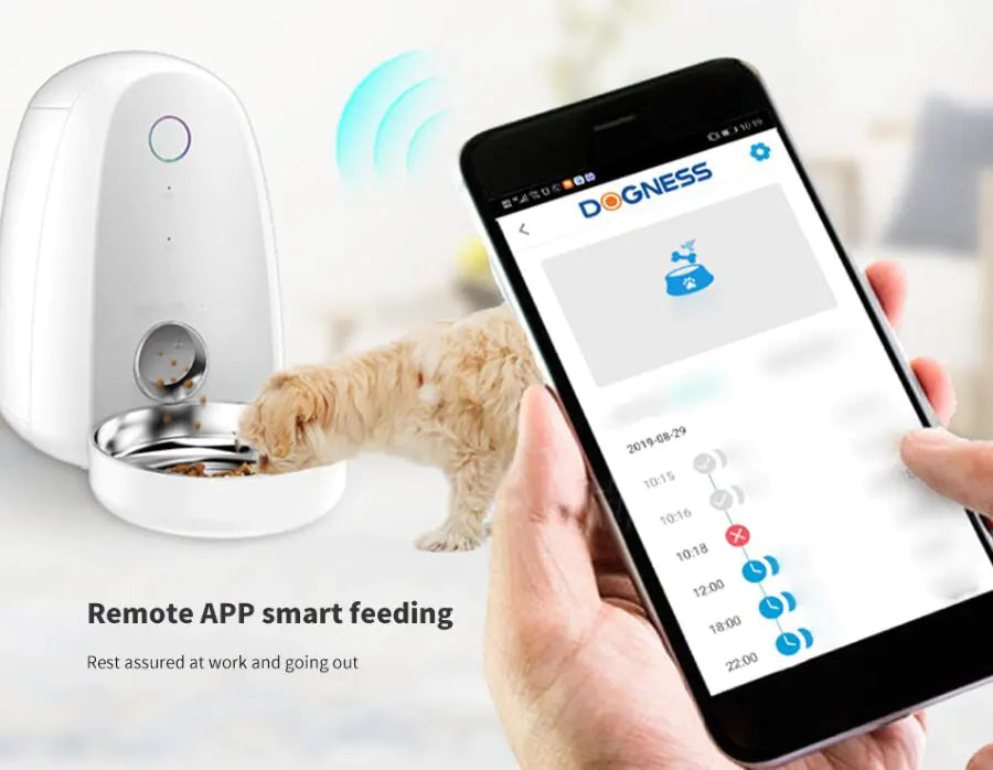 Smart Pet Automatic Feeder for Cats and Dogs